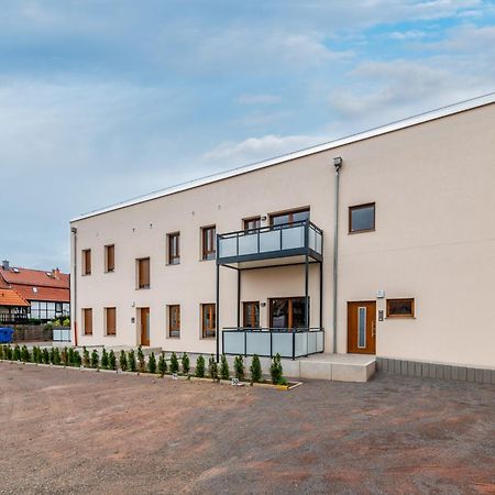 Design-Wohnung, Altstadt, Parkplatz, Netflix Quedlinburg Exterior foto